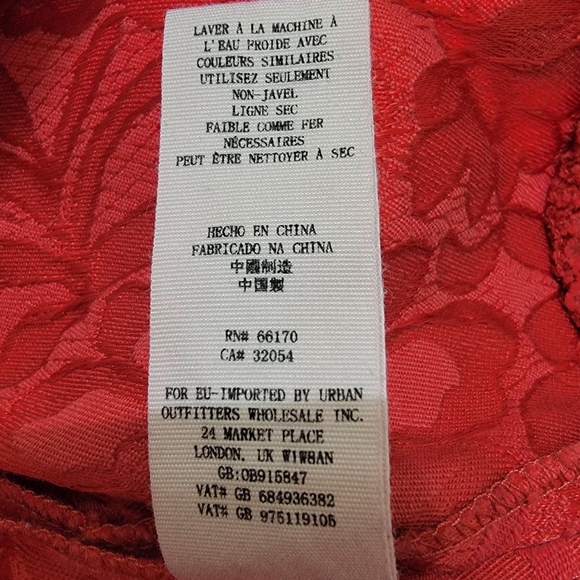 Free People Floral Lace Ruffle Skirt - Picture 7 of 8